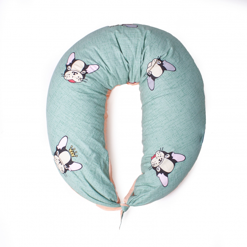 Подушка для вагітних та годування №8696 PL 17-0356 Burkina Faso Полістирол