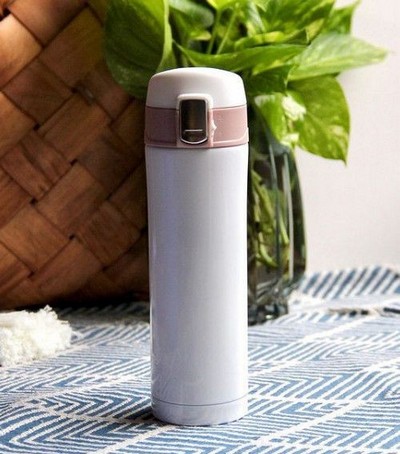 Термос Olens Перламутровая гамма молочный, 500мл