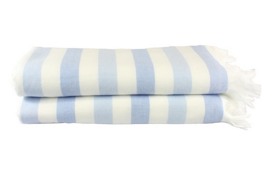 Рушник Hobby Stripe Peshtemal 70х140 блакитний 340 Рушник Hobby Stripe Peshtemal 70х140 блакитний 340