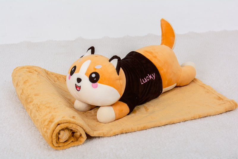 Плед детский MirSon №1072 Cat Orange