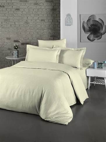 Постельное белье Lighthouse Exclusive Sateen Stripe Lux кремовый Евро Постельное белье Lighthouse Exclusive Sateen Stripe Lux кремовый Евро