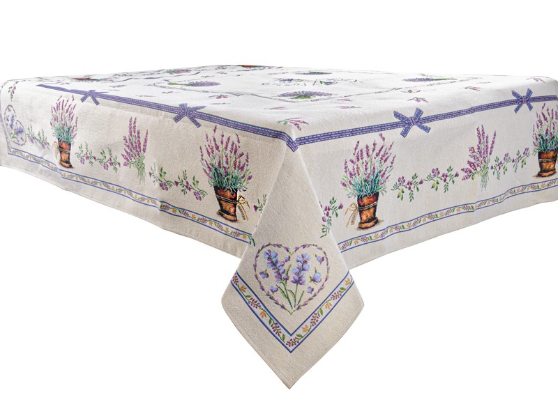 Скатертина гобелен Lilac 140х140 см