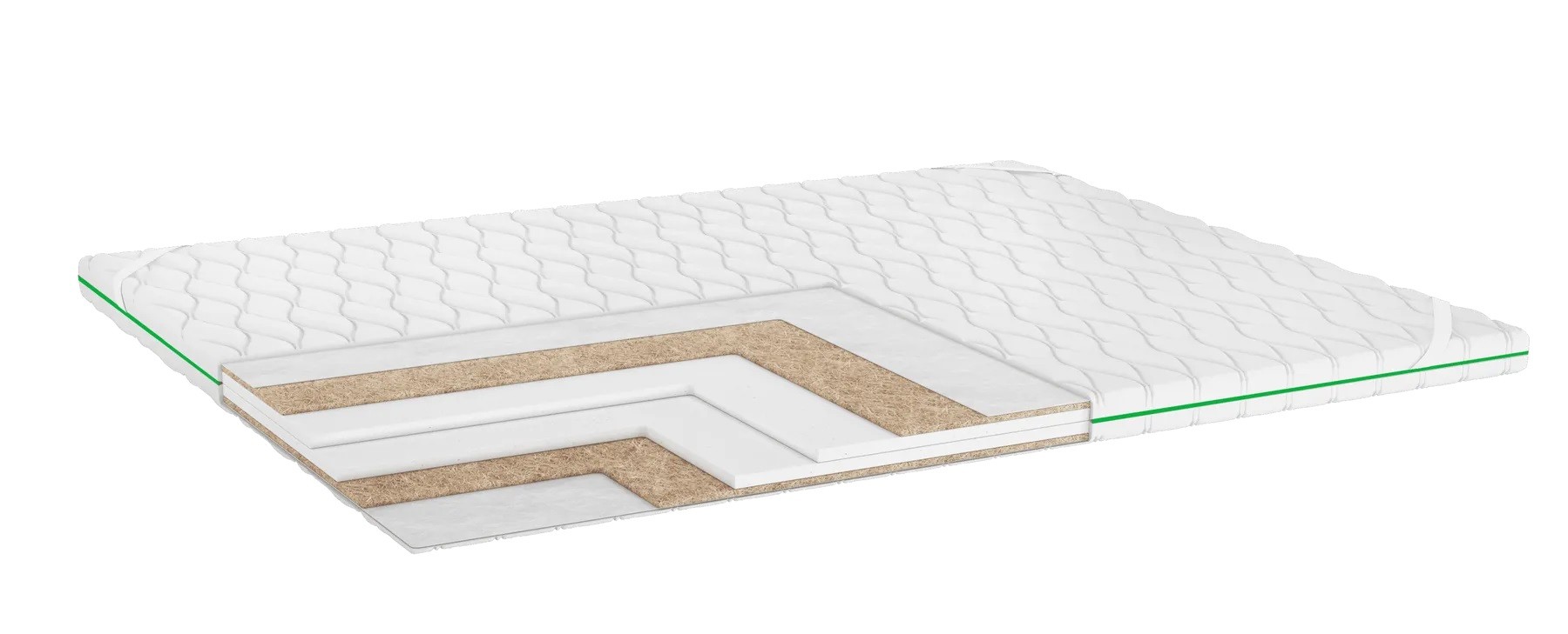 Матрас-топпер Dream Line Luxe Double Cocos 80x200 см Матрас-топпер Dream Line Luxe Double Cocos 80x200 см