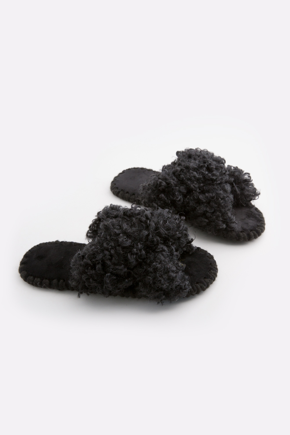 Женские домашние тапочки Family Story Кучерики Иксики Черные ЭВА 36-37 р Женские домашние тапочки Family Story Кучерики Иксики Черные ЭВА 36-37 р