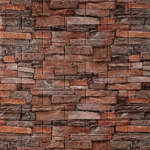 Самоклеющаяся декоративная 3D панель под кирпич красный песчаник 70х77х0,5см  SW-00000177 Самоклеющаяся декоративная 3D панель под кирпич красный песчаник 70х77х0,5см  SW-00000177