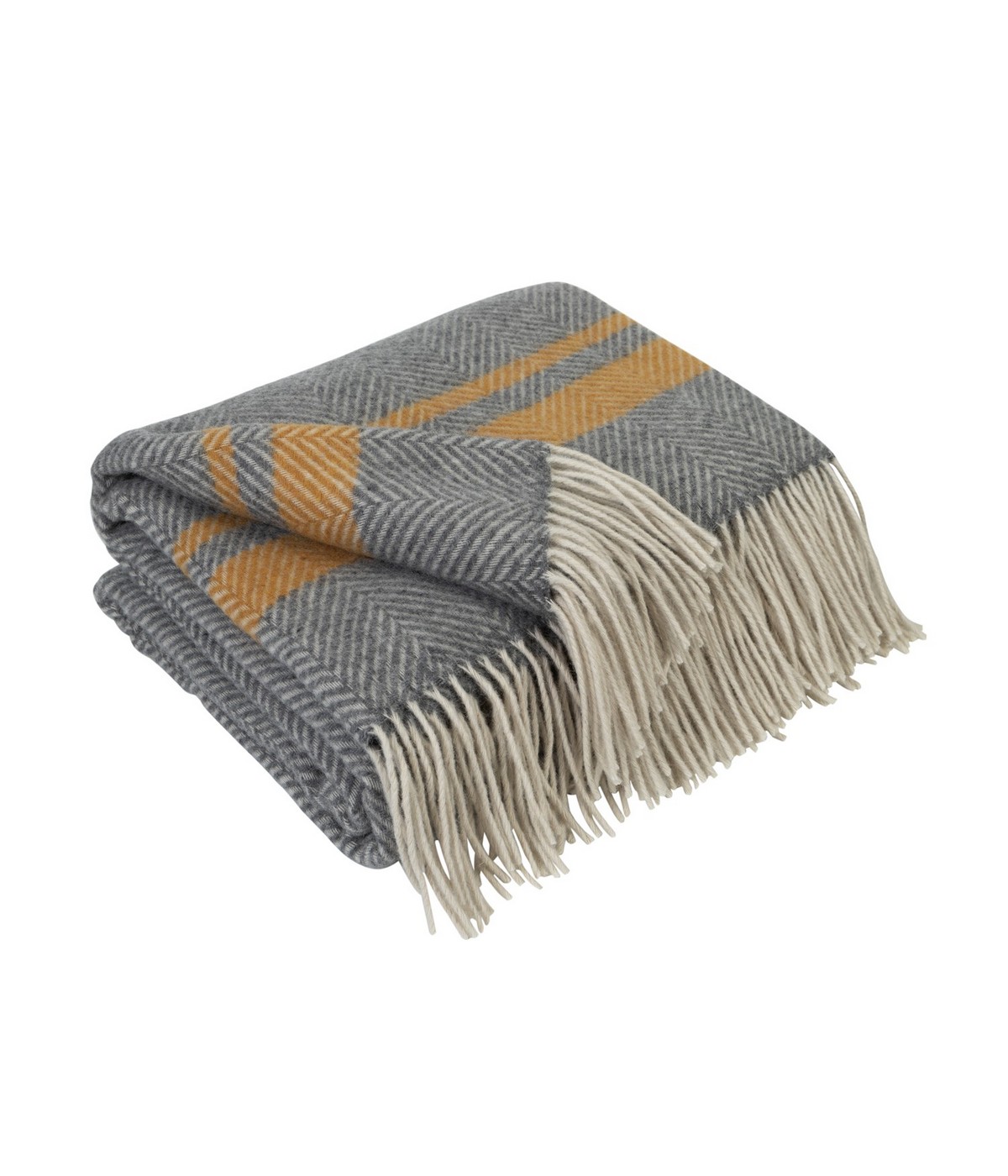 Плед мериносовый Sport серый Love You 140 x 200 см