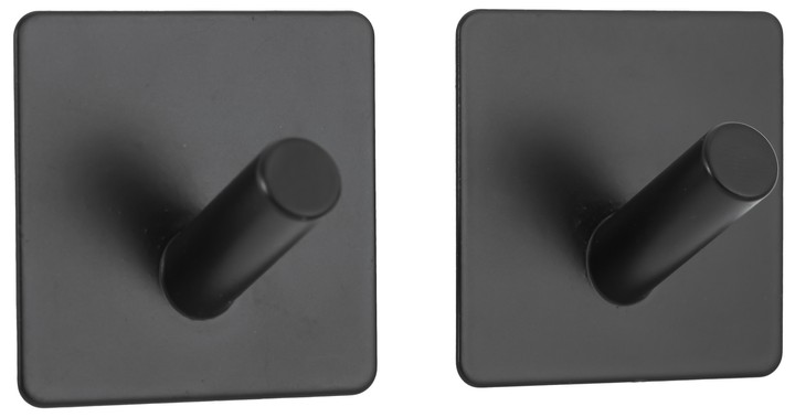 Набор клейких крючков Fabrika ART BLACK, 2шт