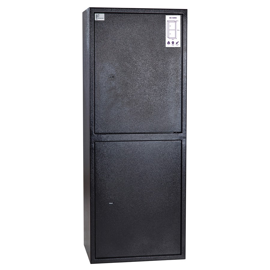 Офісний сейф Ferocon ЕС-130К2.Т1.П2.9005, 500х1300х400, 90 кг Офісний сейф Ferocon ЕС-130К2.Т1.П2.9005, 500х1300х400, 90 кг