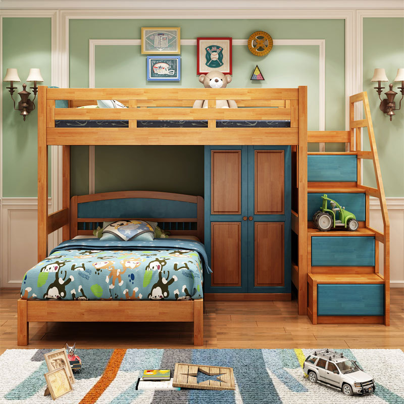 Дизайн Спальни с Детской Кроваткой — Зонирование на спальню и детскую