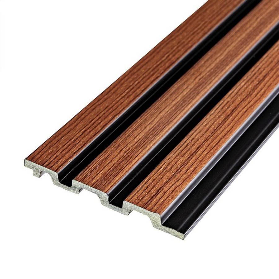 Декоративна PS рейка 290x12x1,2см  коричневий SW-00001743