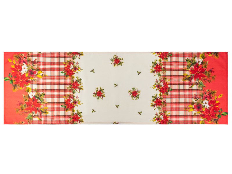 Раннер 45x140 см белый