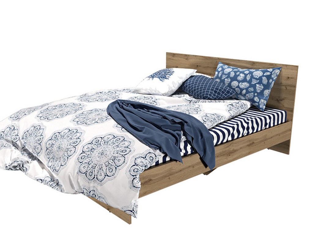 Кровать Mishel 1840х2040х900 Дуб Тахо Кровать Mishel 1840х2040х900 Дуб Тахо