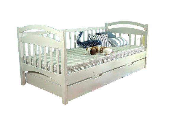 Кровать детская Алиса 90х200 Белая