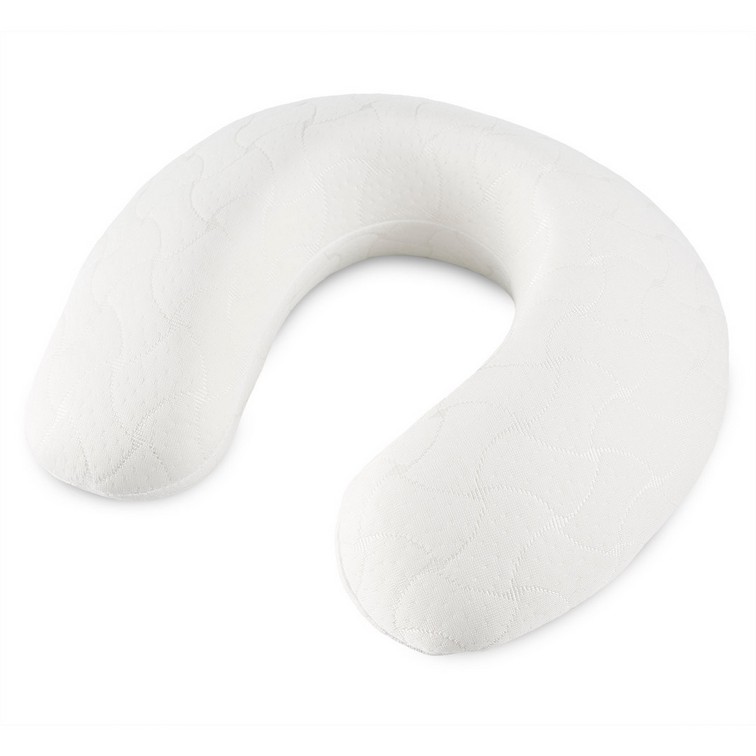 Подушка дорожная Рогалик MEMORY FOAM ТМ IDEIA 30x40 см Белый