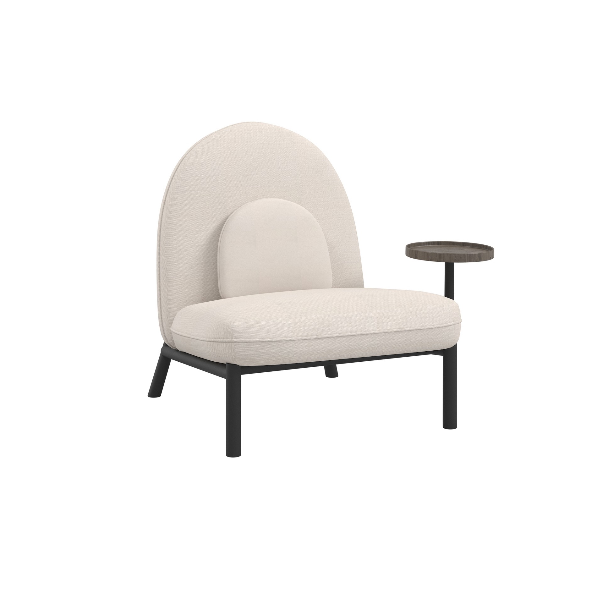 Кресло Soft Lounge со столиком Belfast 01/Черный (D42) 75x82x80 Бежевое Кресло Soft Lounge со столиком Belfast 01/Черный (D42) 75x82x80 Бежевое