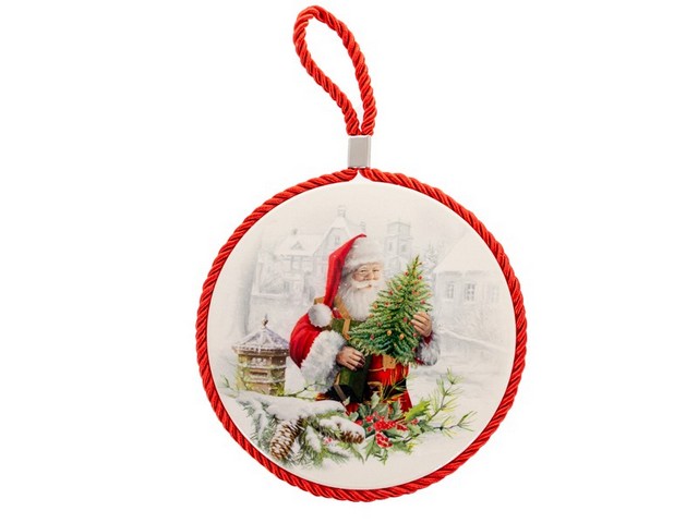 Подставка под горячее Новый год 14см 858-0123