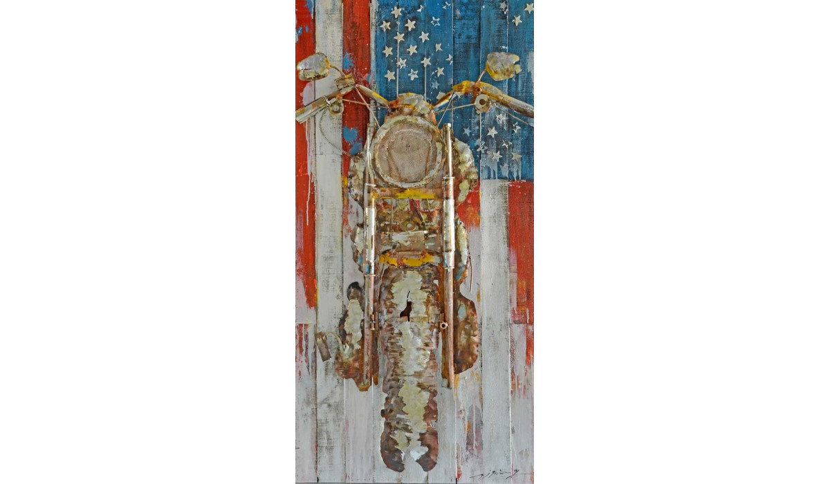 Фреска металева USA 70х140см Фреска металева USA 70х140см