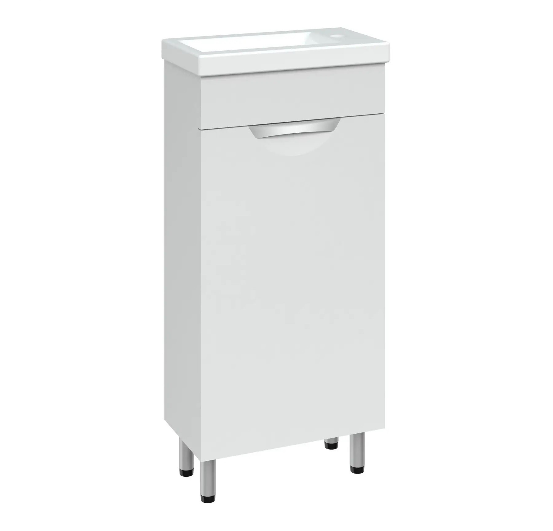 Тумба Лора с умывальником Комо 40 см правая Тумба Лора с умывальником Комо 40 см правая