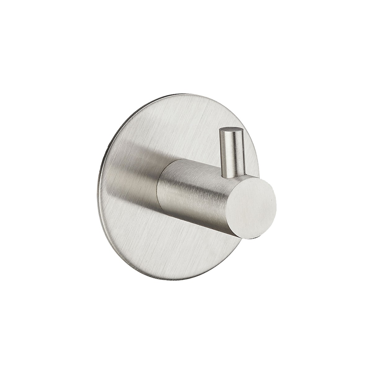 Крючок одинарный клеящий нержавеющая сталь (HSS-501R)