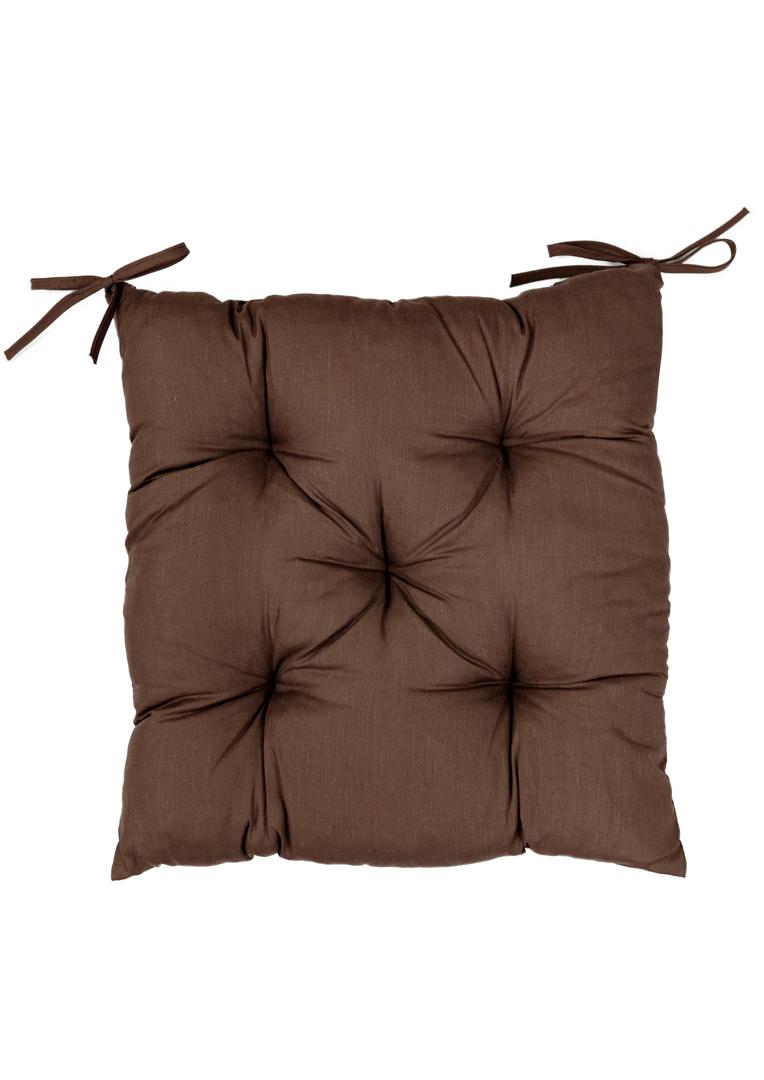 Подушка для стула Прованс Super 40x40 Коричневая(25191)