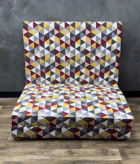 Матрас-трансформер панама Mosaic 200х80 см бордовый Матрас-трансформер панама Mosaic 200х80 см бордовый