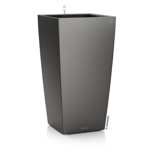 Умный вазон Lechuza Cubico Premium 30, антрацит (18184)