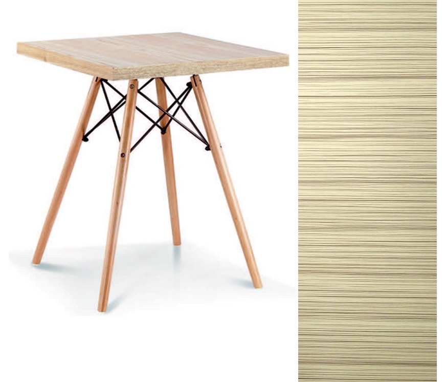 Стіл  Эльба N Натуральний 80х80