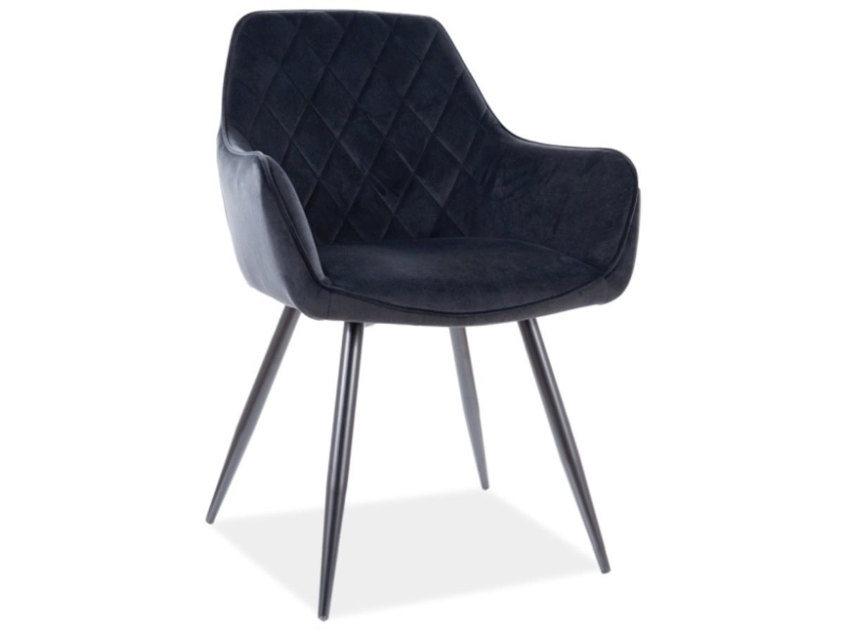 Стул Linea Velvet черный