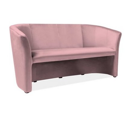 Диван Tm-3 Velvet Bluvel52 Античний рожевий Диван Tm-3 Velvet Bluvel52 Античний рожевий