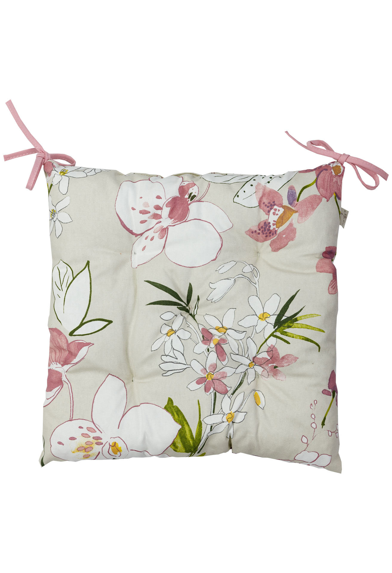 Подушка на стілець 40х40 Орхідея Прованс