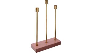 Подсвечник Trio 325 Rose/Gold фото 1 Подсвечник Trio 325 Rose/Gold фото 1