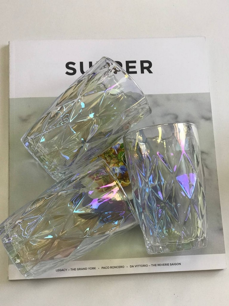 Набор стаканов Olens 340 мл Радужный изумруд 6 шт