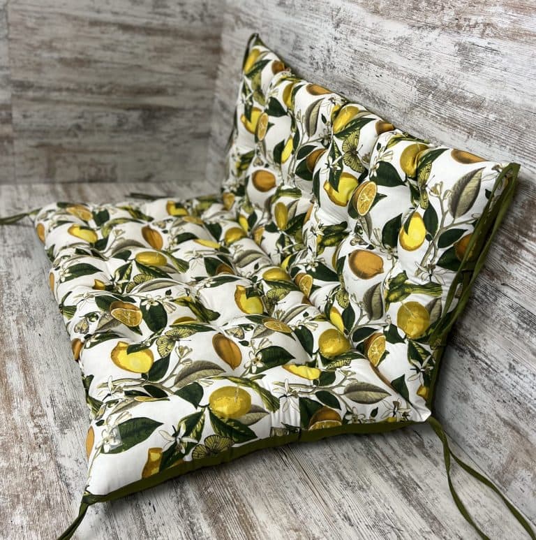 Подушка на крісло/піддон/гойдалку панама Lemon meyeri Подушка на крісло/піддон/гойдалку панама Lemon meyeri