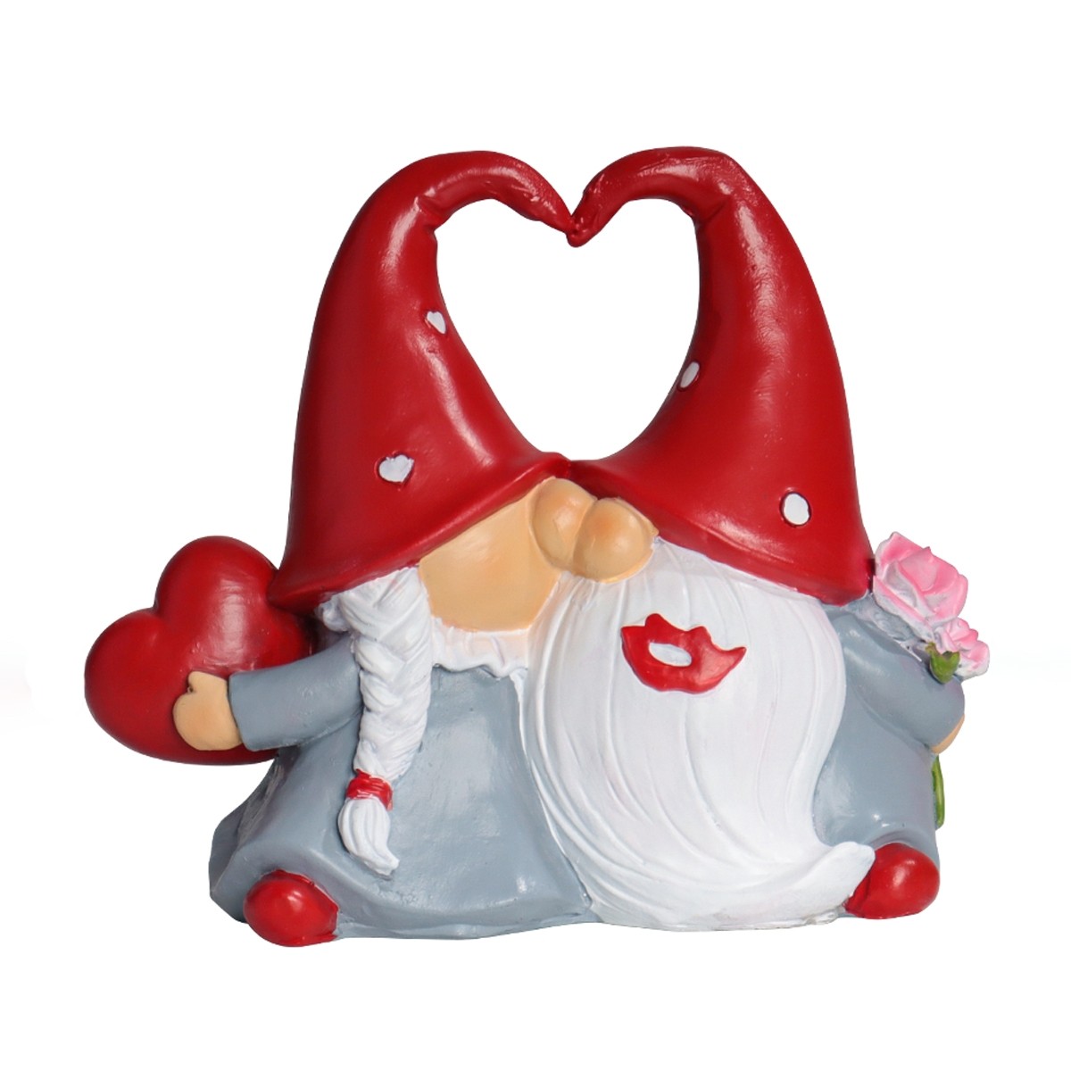 Статуетка декоративна гноми з серцем