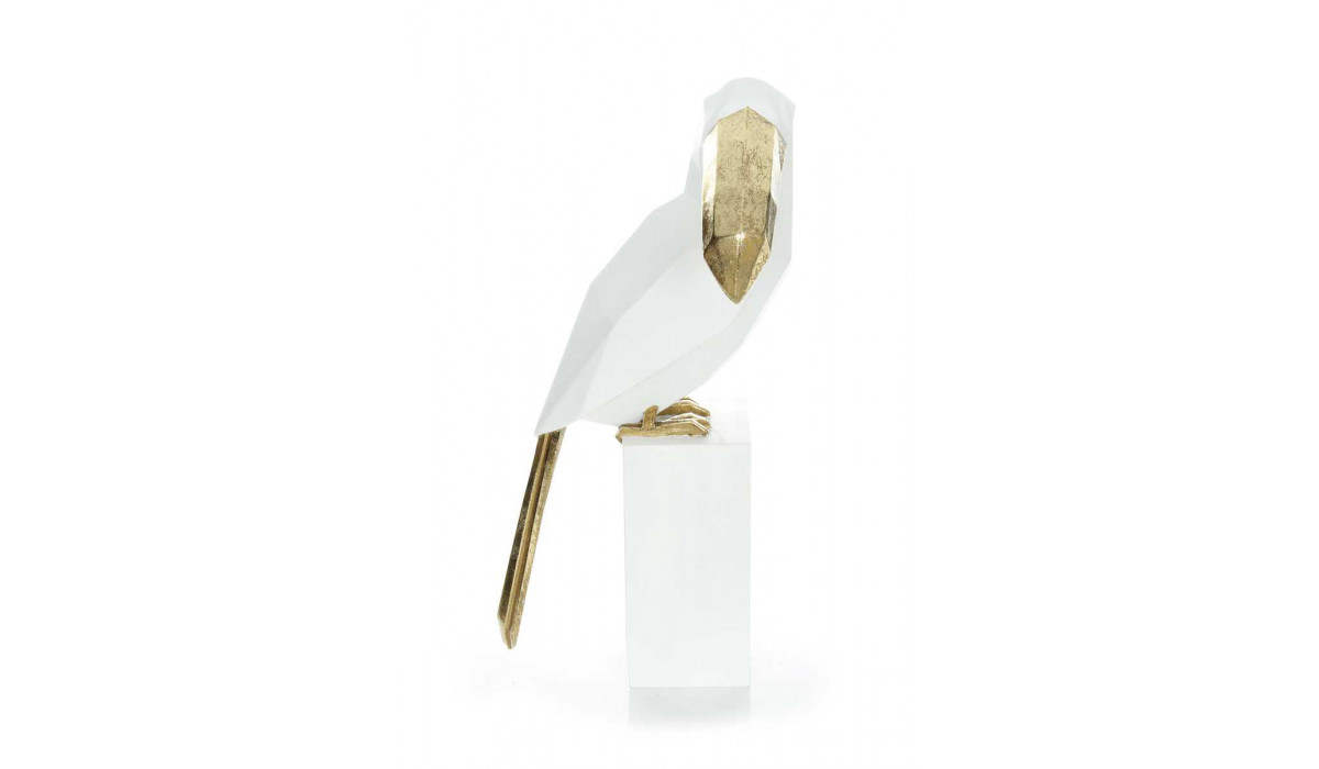 Cкульптура Toucan White 18,4 x 16,2cm  x 36,6 см Cкульптура Toucan White 18,4 x 16,2cm  x 36,6 см