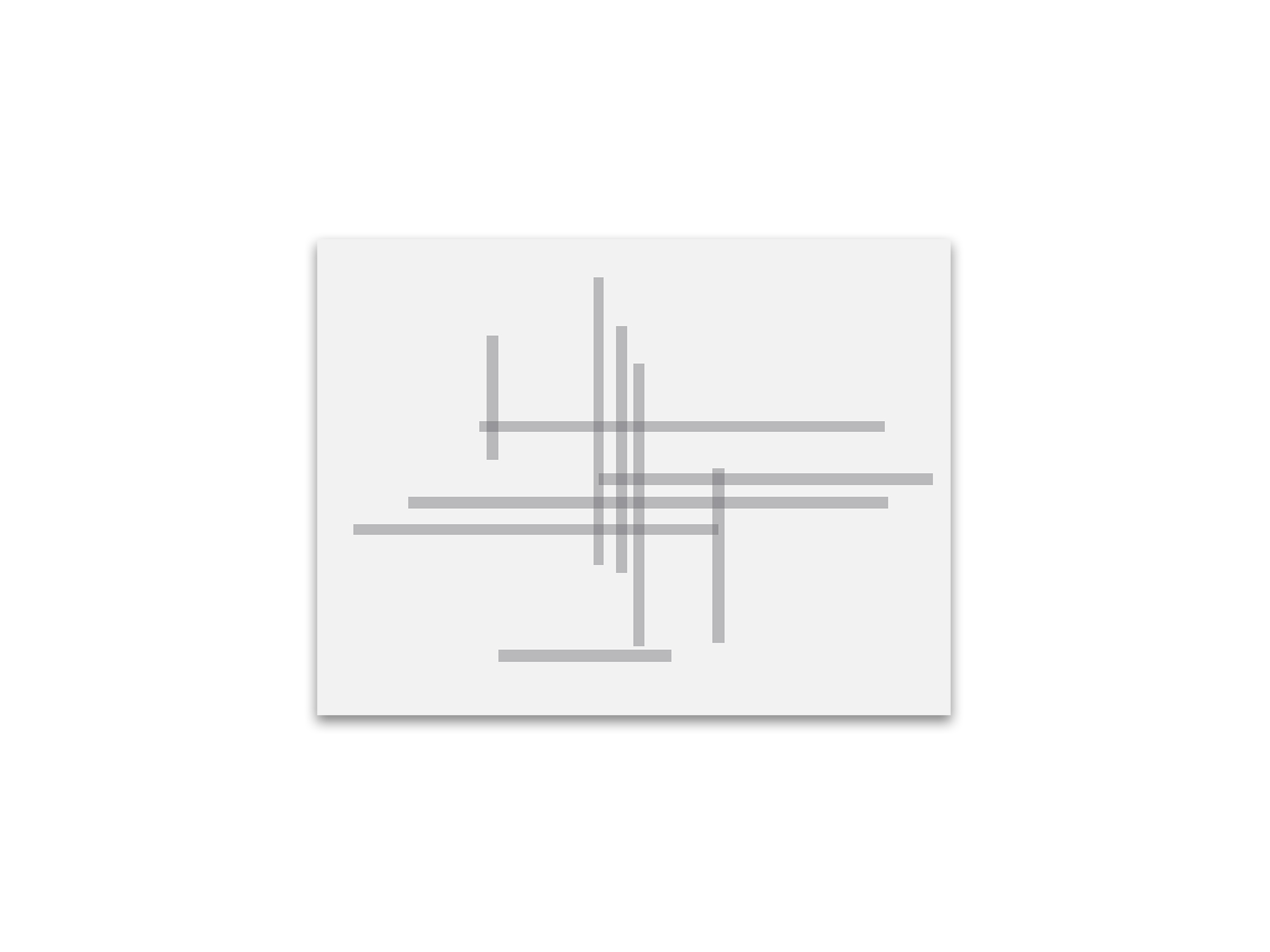 

Постер на стіну Posters 07 Gray 50х70, Сірий