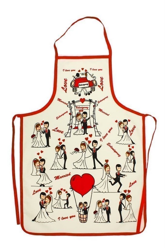 Фартук Izzi Home Влюбленные влагонепроницаемый 350г/м2 Фартук Izzi Home Влюбленные влагонепроницаемый 350г/м2