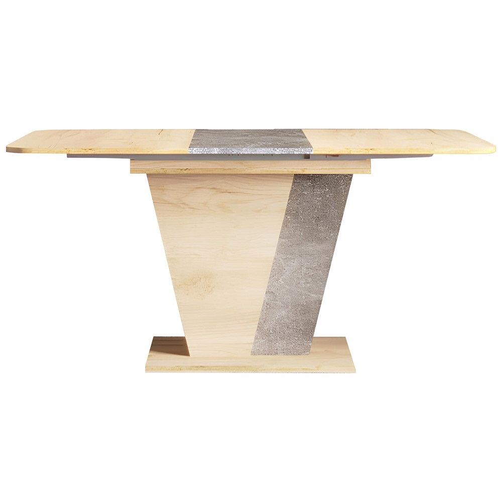 Стіл обідній розкладний FOREST дуб крафт золотий/ательє темне Стіл обідній розкладний FOREST дуб крафт золотий/ательє темне