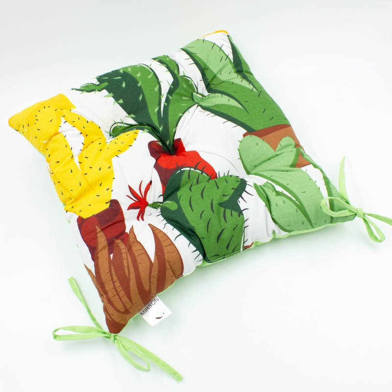 Подушка для стільця MirSon Бязь Принт 17-0002 Cecilio