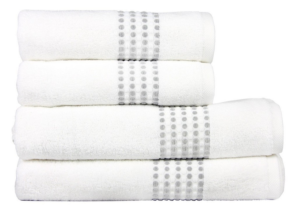 Полотенце Maisonette Classy 70х140 белое 460 г/м2 Полотенце Maisonette Classy 70х140 белое 460 г/м2