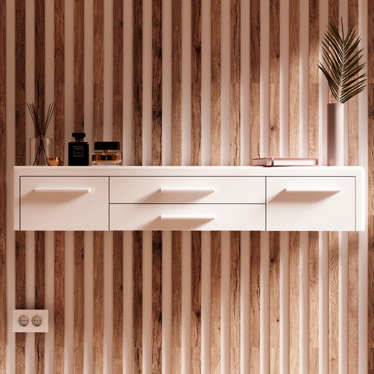 Туалетный столик  Оливер 2 Белый