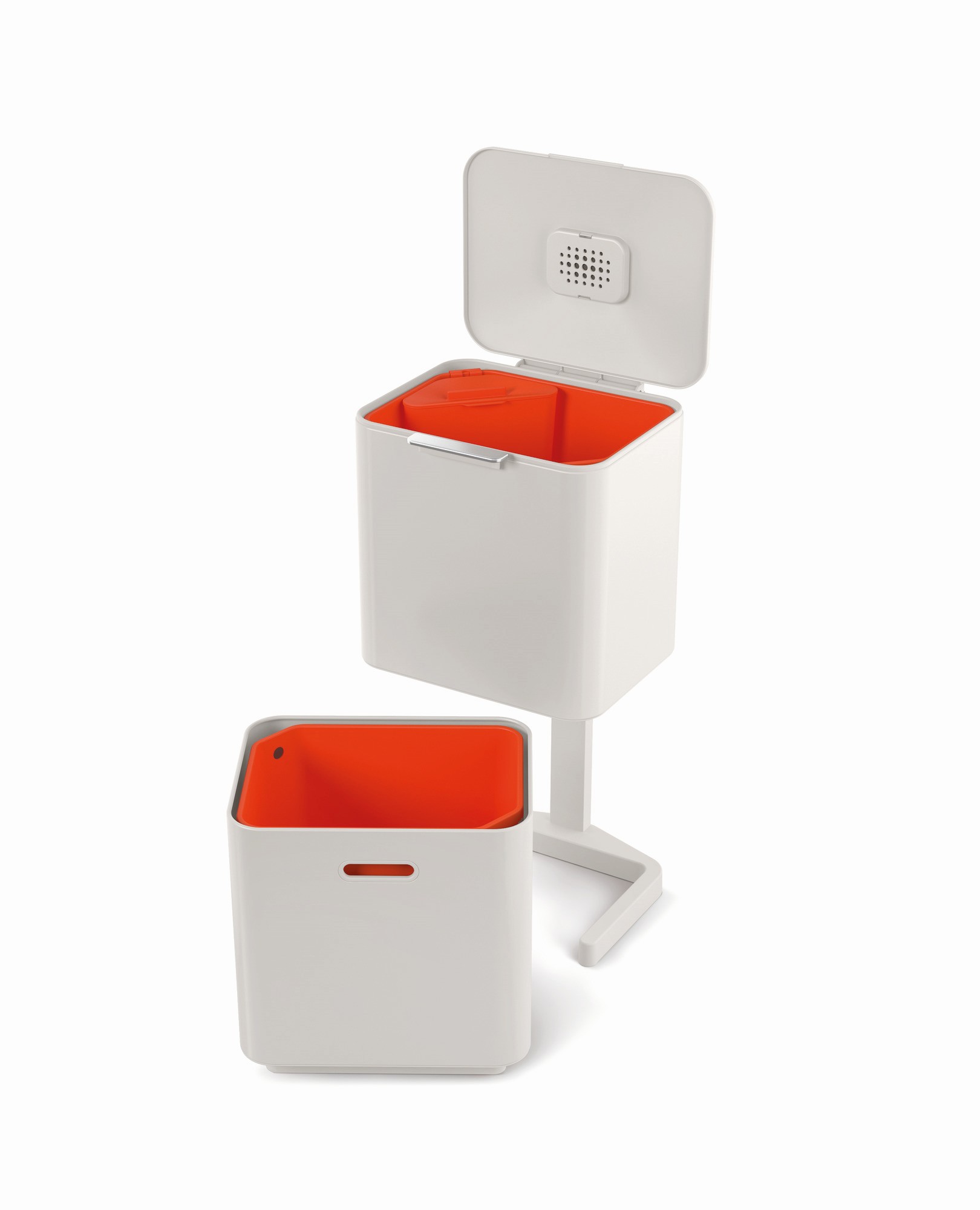 Органайзер для мусора Joseph Joseph Totem 40 л серебристый