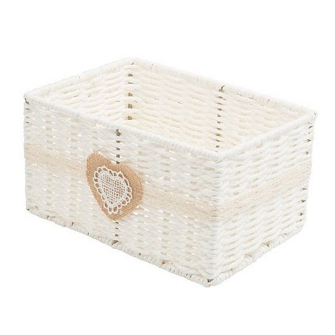 Кошик стелажний Handy Home "Сердечко", Металевий/ Бежевий Кошик стелажний Handy Home "Сердечко", Металевий/ Бежевий