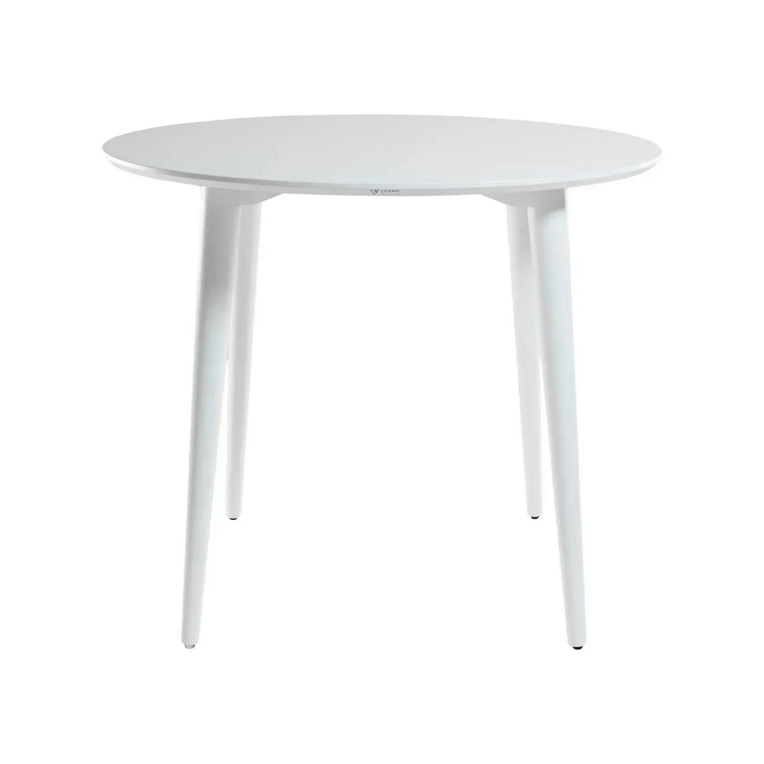 Стол обеденный  Dan 90 белый Стол обеденный  Dan 90 белый