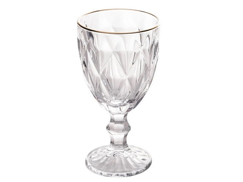 Набор бокалов Olens 325мл Золотой изумруд 6 шт