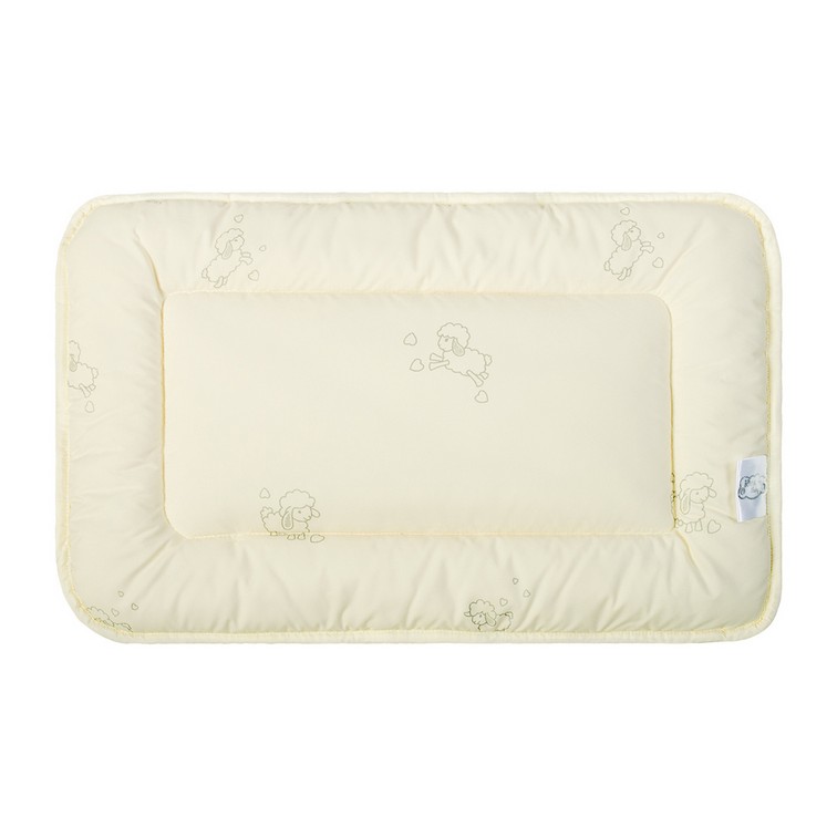 Подушка Baby из шерсти детская ТМ PAPAELLA 40x60 см Молоко