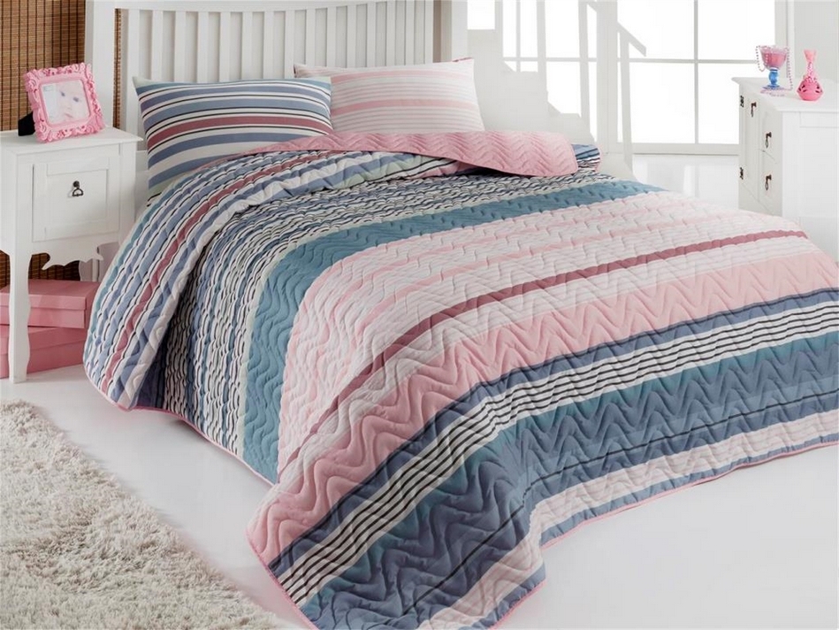 Покрывало Lighthouse Lines розовый