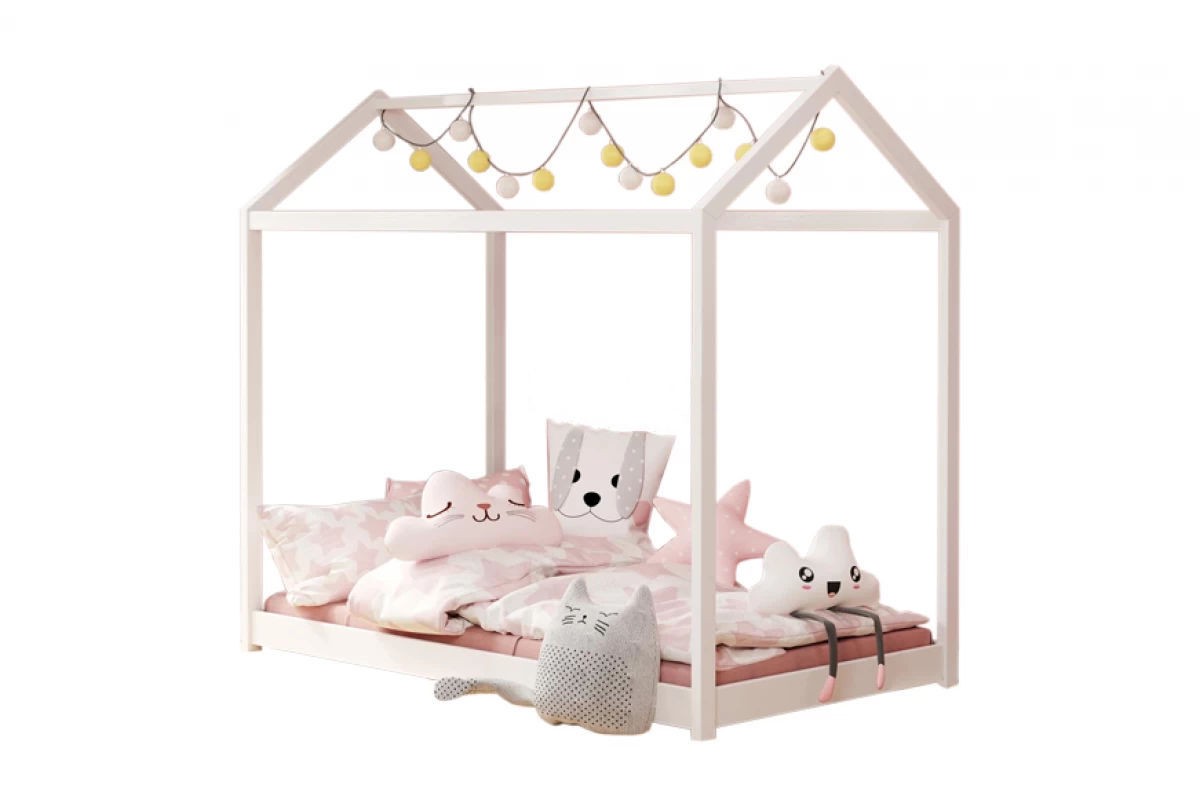 Кровать детская  Yogi 80х160 белый Кровать детская  Yogi 80х160 белый