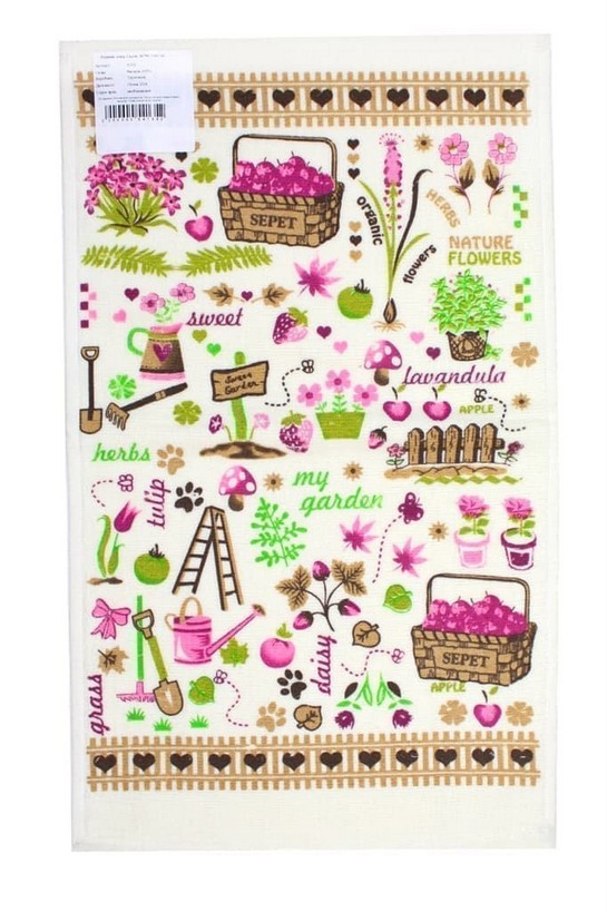 Полотенце Izzi Home 30х50 Сад 350г/м2 Полотенце Izzi Home 30х50 Сад 350г/м2