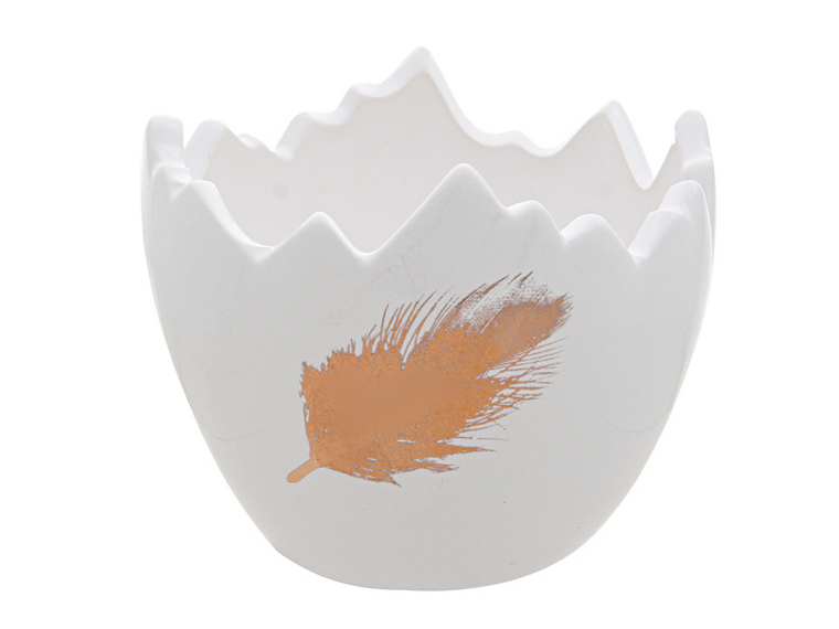 Конфетница Lefard Золотое Перо 10 см 947-007 Конфетница Lefard Золотое Перо 10 см 947-007